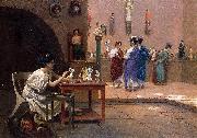 Jean Leon Gerome Painting Breathes Life into Sculpture Spain oil painting artist